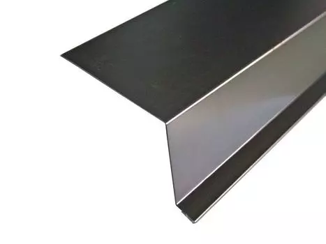 Доска ветровая 95х120 мм 2 м, цинк