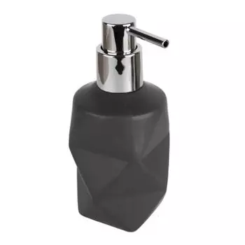 Дозатор для ж/мыла керамика Tetra графит B4505-1