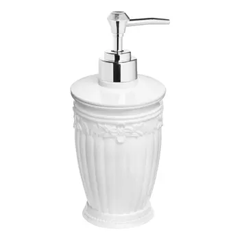 Дозатор для жидкого мыла Elegance настольный, белый