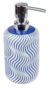 Дозатор для жидкого мыла Виток CE1535B-LD керамика, синий