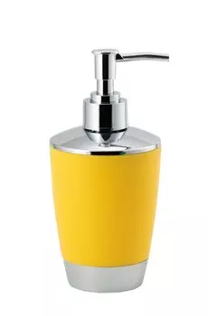Дозатор жидкого мыла Альма св.желтый, пластик