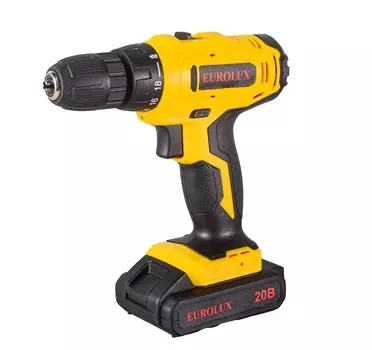 Дрель аккумуляторная Eurolux ДА-20/2Li