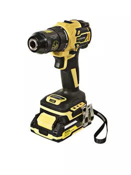 Дрель аккумуляторная Hanskonner безщеточная 18В 65Нм, 2х2.0Ач