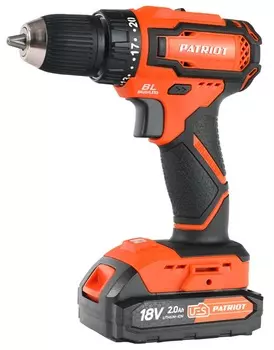 Дрель аккумуляторная Patriot BR 207UES 18В