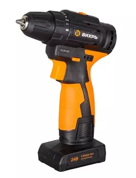 Дрель аккумуляторная Вихрь ДА-24Л-2К/Б 2 А/ч , бесщеточная