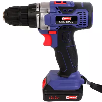 Дрель-шуруповерт Диолд аккумуляторная, ДЭА-12Л-01