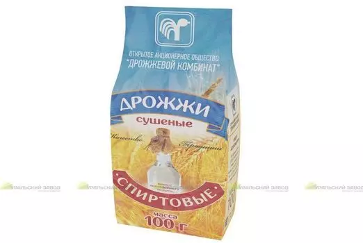 Дрожжи Спиртовые, сушеные 100г