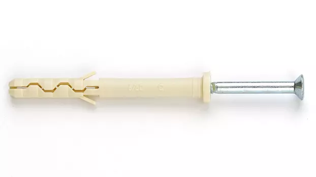 Дюбель-гвоздь 6х60 мм с цилиндрической головкой, 27шт