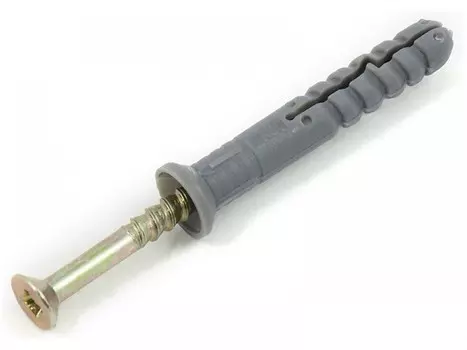 Дюбель-гвоздь потайной бортик 6х40, 250шт