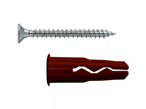 Дюбель универсальный нейлоновый MULTI plug 5х20 с шурупом (150 шт.) , Арт. K2 0486 0