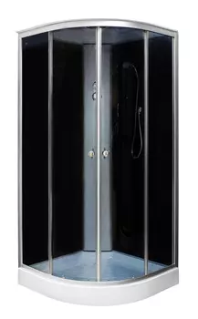 Душевая кабина COSTABELL SW-6691A BLACK (9009002150) низкий поддон