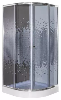 Душевой уголок COSTABELL SW-815GB (900х900х1950) низкий поддон, стекло ТОНИРОВАННОЕ