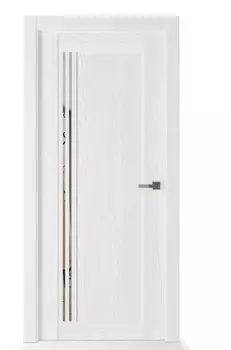 Дверь 698-ЗР Эмалит белый 80