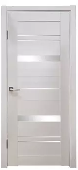 Дверь ecowood 657-ЗР платина 80