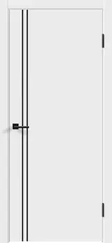 Дверь FLAT M2 Эмаль белая (ДГ-80)