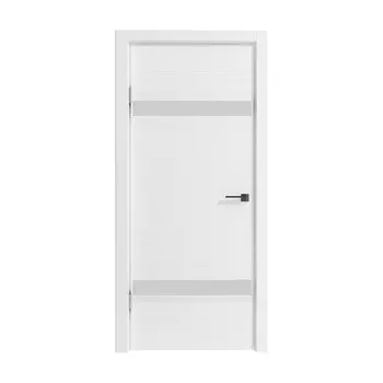 Дверь Нордика 132-ЛБ Эмаль белая 60