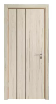Дверь Премьера 308-ЛК Рустик молочный 60