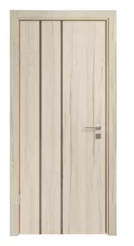 Дверь Премьера 308-ЛК Рустик молочный 70