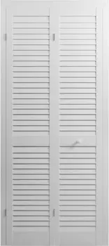 Дверь жалюзийная 2005*503 Белая