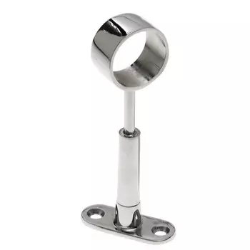 Джокер. Держатель дистанционный раздвижной сквозной, R-50, хром