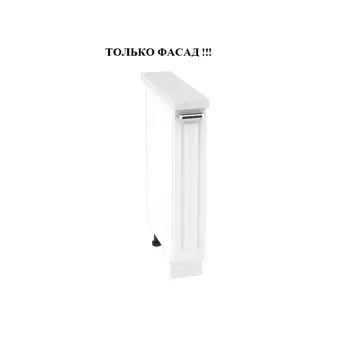 Фасад кухонный Ф-82 Прага белое дерево (712*146 мм)