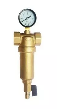 Фильтр самоочищающийся с манометром 3/4", г/г