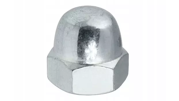 Гайка колпачковая DIN 1587 Zn M 8, 16шт