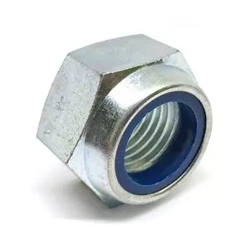 Гайка самостопорящаяся с нейлоновым кольцом DIN 985 М12, 2шт