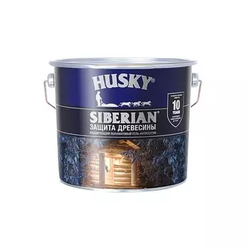 Гель для дерева HUSKY SIBERIAN полуматовый бесцветный (9л)