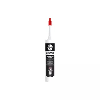 Герметик битумный Grover B100 кровельный черный 300 мл