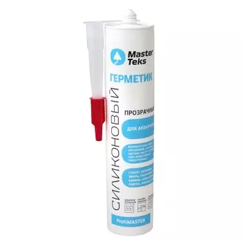 Герметик силиконовый MasterTeks PM для аквариумов 0,29 прозрачный