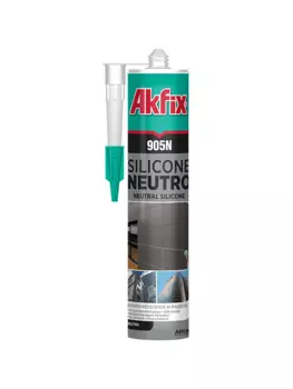 Герметик силиконовый нейтральный Akfix 905N прозрачный, 310 мл