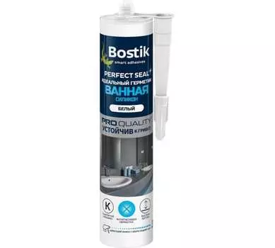 Герметик Ванная Силикон белый Bostik Perfect Seal 280мл