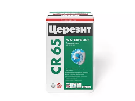 Гидроизоляция Церезит CR 65 Waterproof, 20 кг