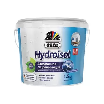 Гидроизоляция Dufa Hydroisol эластичная 1,5 кг