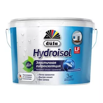 Гидроизоляция Dufa Hydroisol эластичная 3 кг