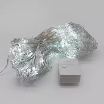 Гирлянда "Сеть"100 LED,размер 1x1.5 м,IP20 white
