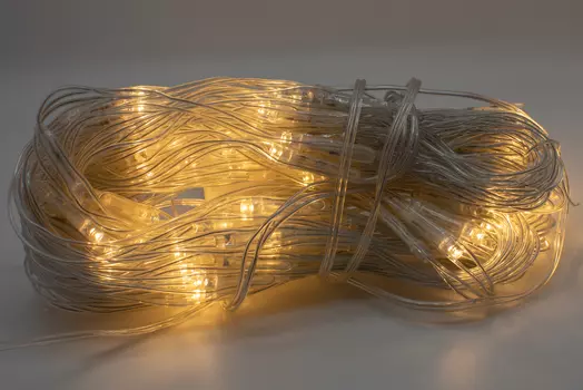 Гирлянда "Сеть" 150 LED, размер 1,5x1.5 м, IP20 wamwhite