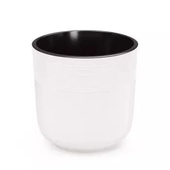 Горшок цветочный "Линель" двойной белый 4,5л