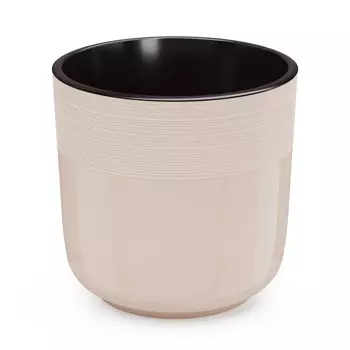 Горшок цветочный "Линель" двойной бежевый 6 л