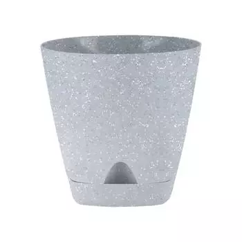 Горшок для цветов InGreen Amsterdam D170мм 2,5л с прикорневым поливом, светлый камень