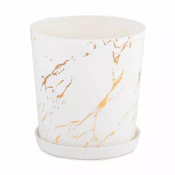 Горшок для цветов "Мрамор" 1,8л