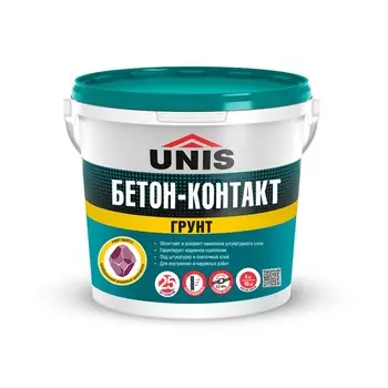 Грунт Юнис бетон-контакт 4 л