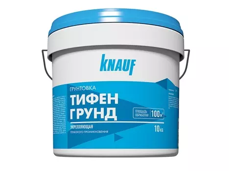 Грунт Knauf Тифенгрунт универсальный глубокого проникновения 10 кг