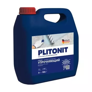 Грунт Упрочняющий PLITONIT конц. 3л.