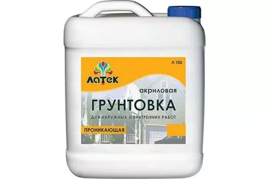 Грунтовка акриловая Латек проникающая 50 л