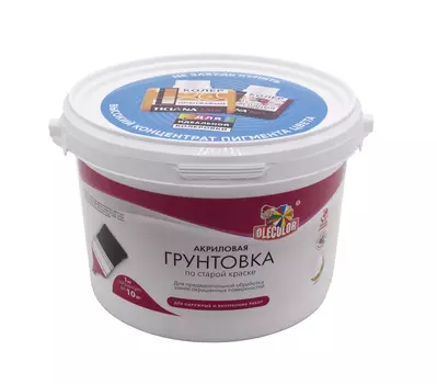 Грунтовка акриловая по старой краске 3,0 кг OLECOLOR