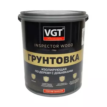 Грунтовка ВД-АК-0301 изолирующая по дереву с добавками против танинов, 12 кг