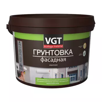 Грунтовка VGT ВД-АК-0301 фасадная 10 кг