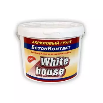 Грунтовка White House БЕТОНКОНТАКТ 12 кг